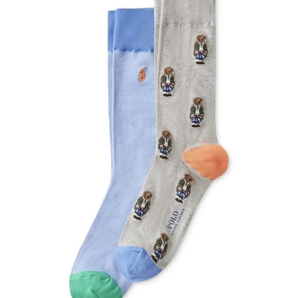 Polo by Ralph Lauren American in Paris dress socks